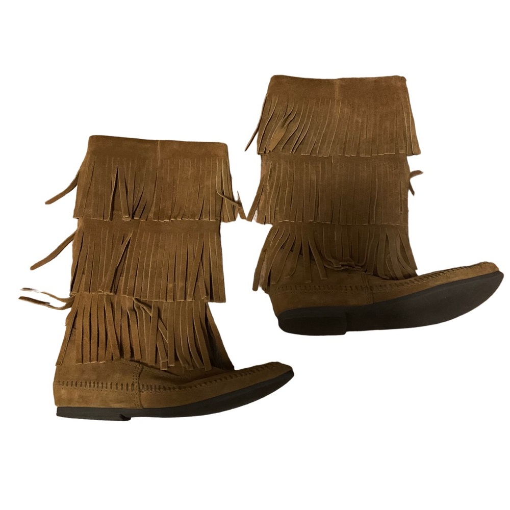 Minnetonka Fringe Boots